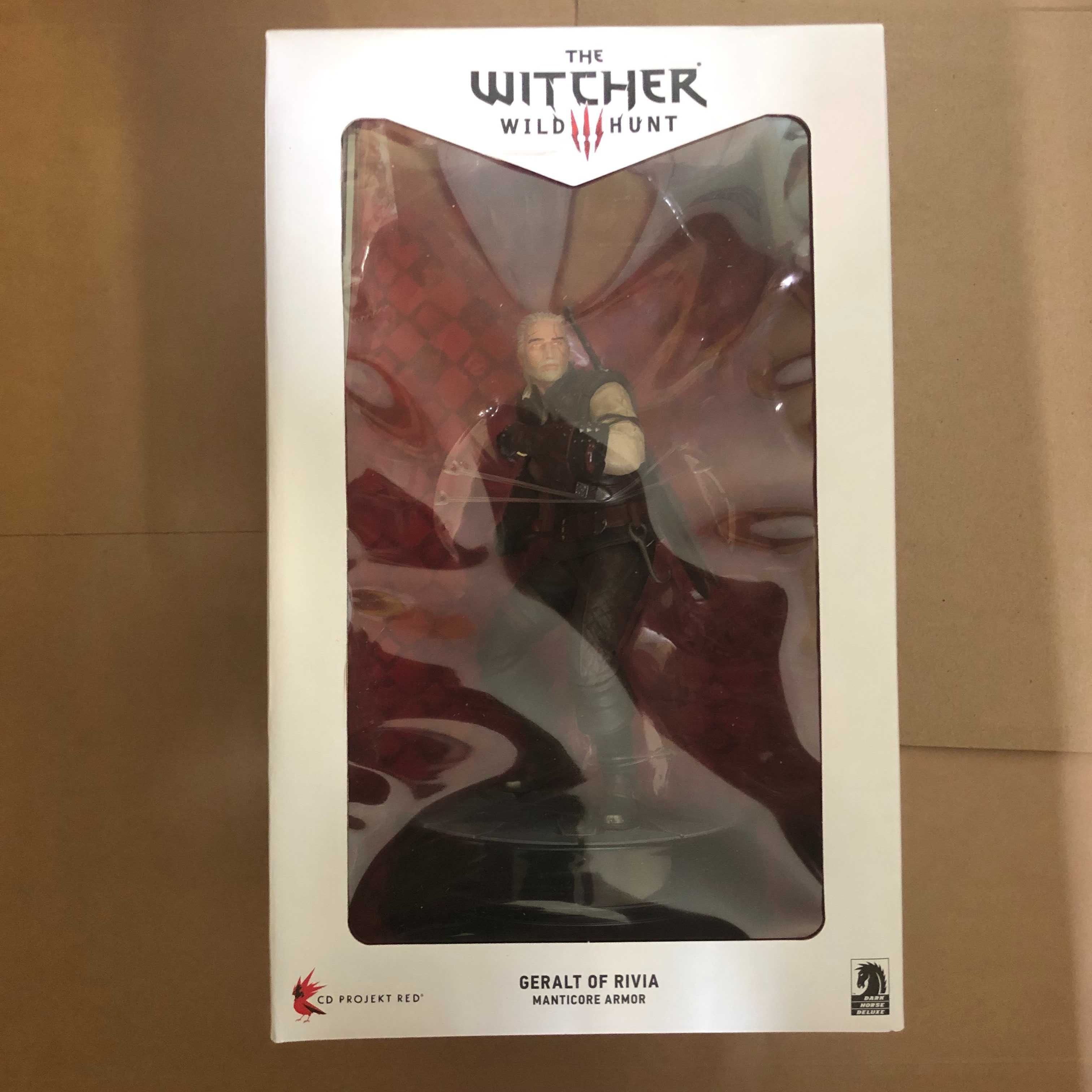 The Witcher 3 Wild Hunt Geralt of Rivia Manticore PVC Estátua
