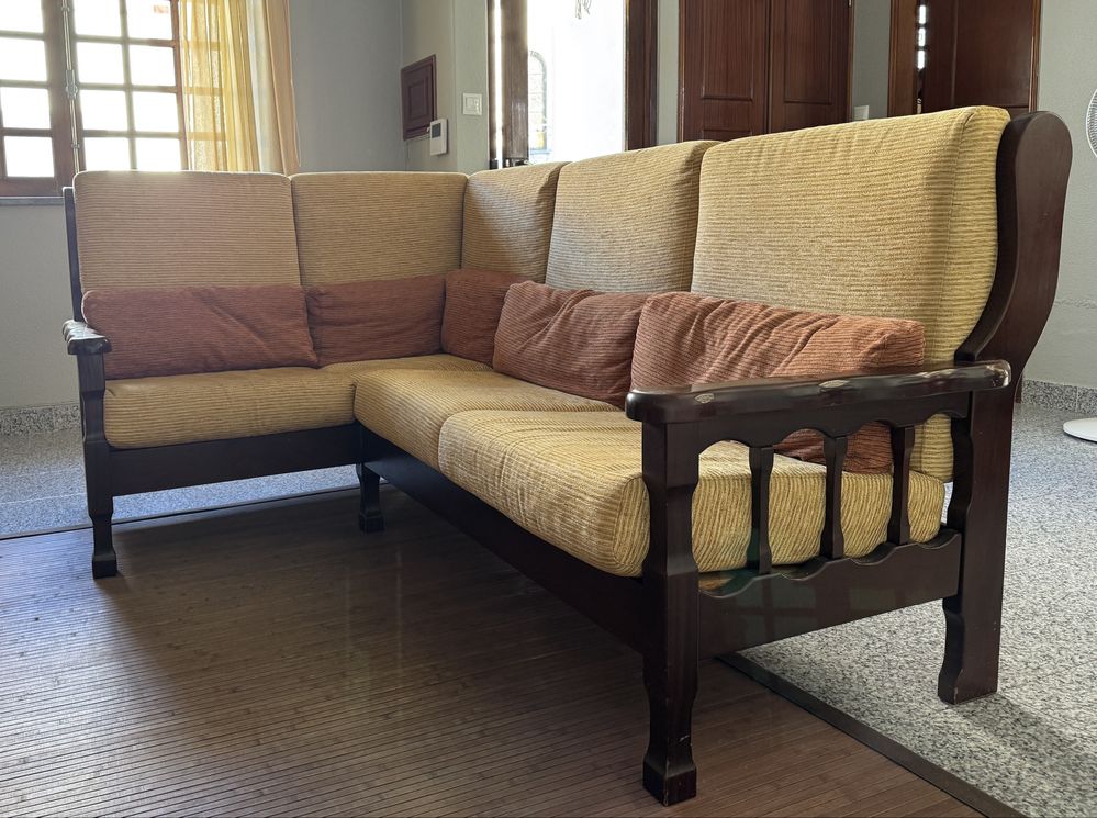 Sofa madeira maciça antiga Habitat - Area store