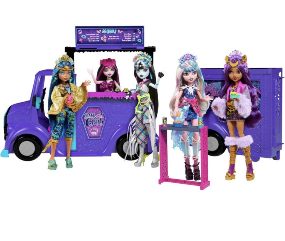 Monster High Draculaura Fangtastic Rockin’ Food Truck монстер хай
