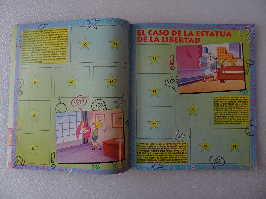 Caderneta de cromos vazia Mortadelo Y Filemón - Panini