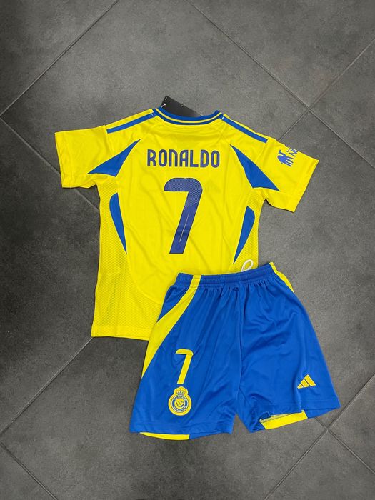 Equipamento Ronaldo Al Nassr criança