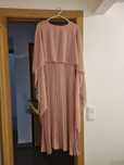 Vestido rosa de cerimonia