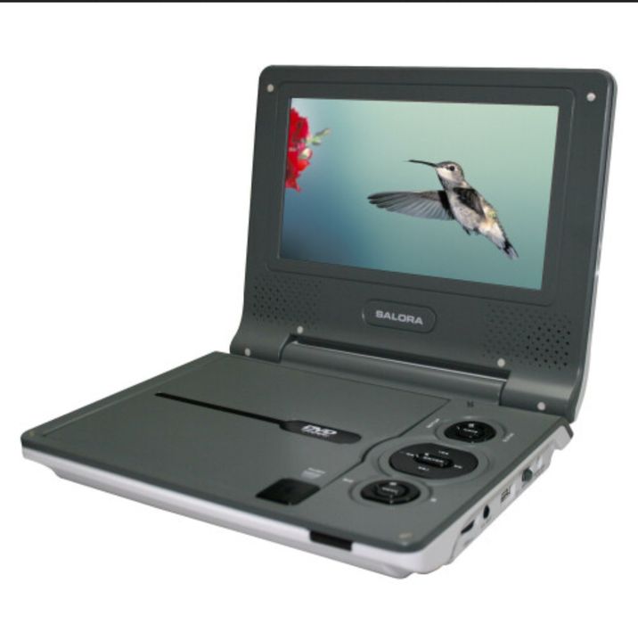 Портативный dvd плеер Salora DVP 7019 made in Finland