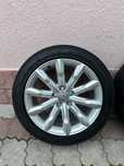 Диски Audi ориг с Германии с резиной Dunlop245/45R18 состояние новых