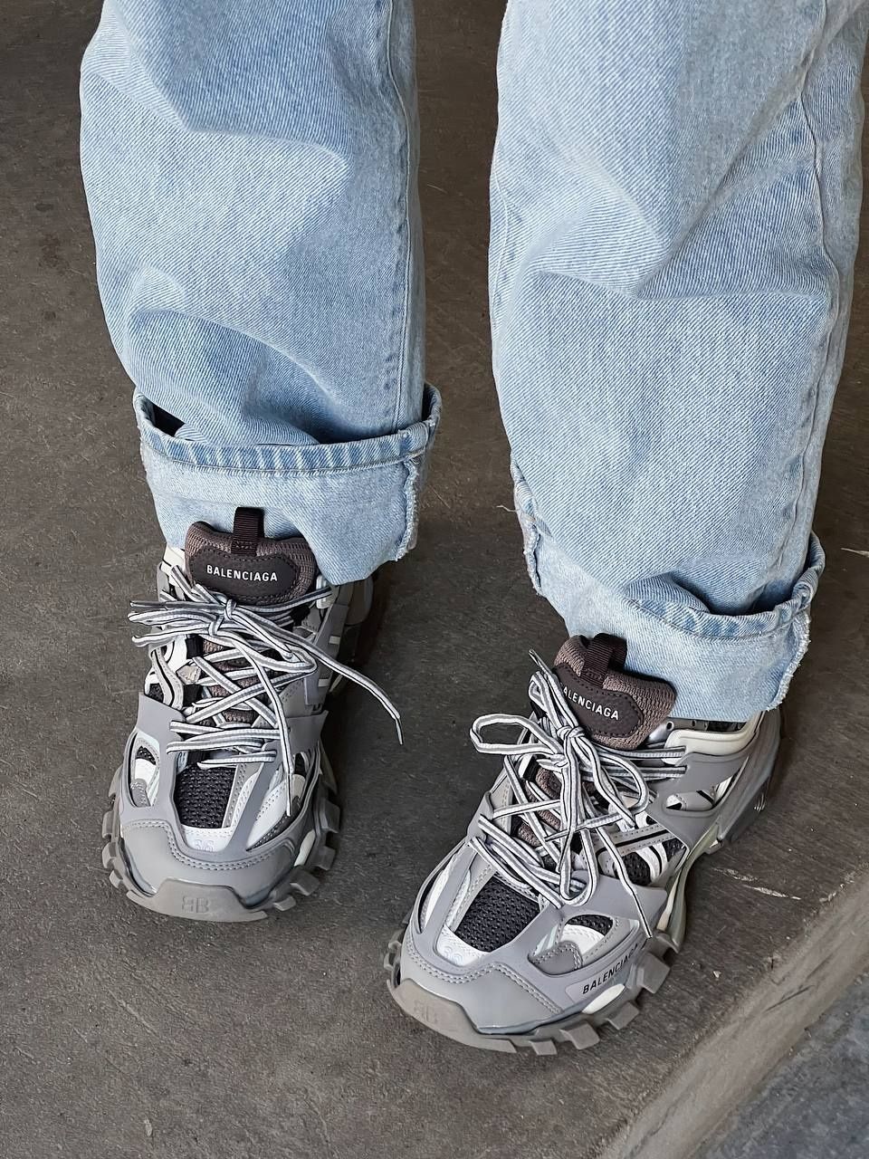 р36-41 Кросівки Balenciaga Track 3.0 Grey