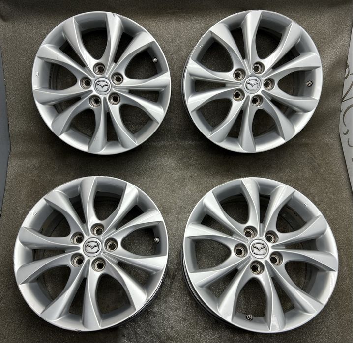 Диски R17 5 114.3 et52.5 J7 Оригінал Mazda 3 5 6 титани мазда cx7 cx30