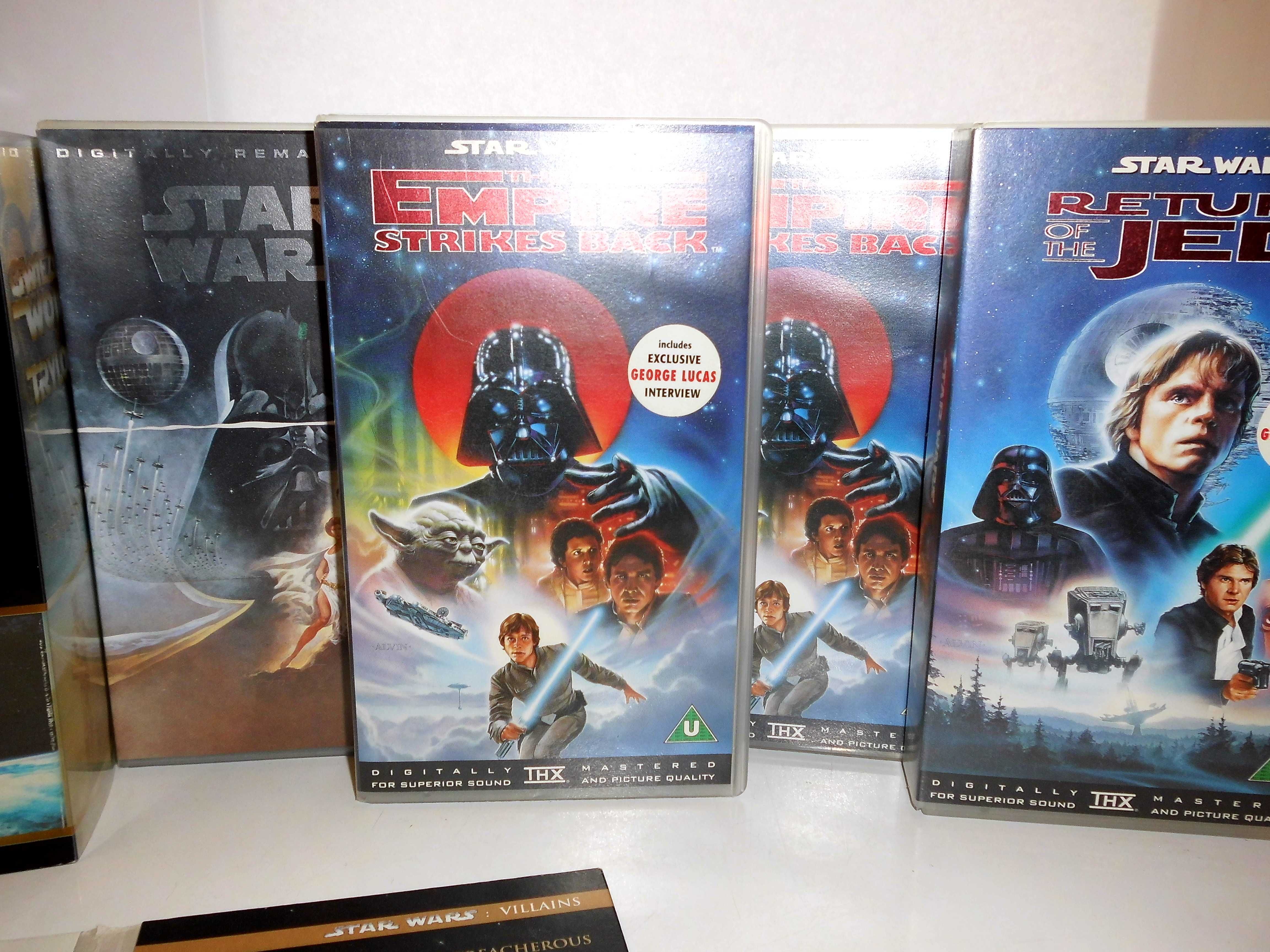 Kolekcja Star Wars 9vhs +dvd