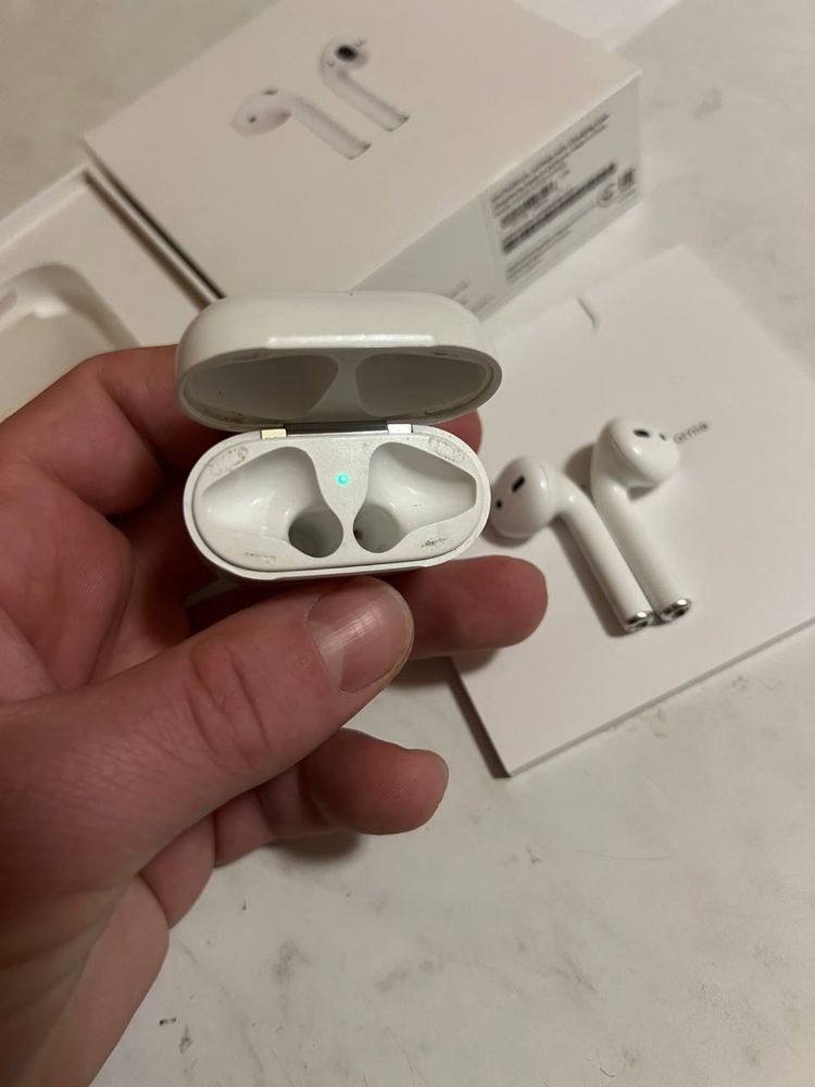 airpods 2 оригінальні навушники apple