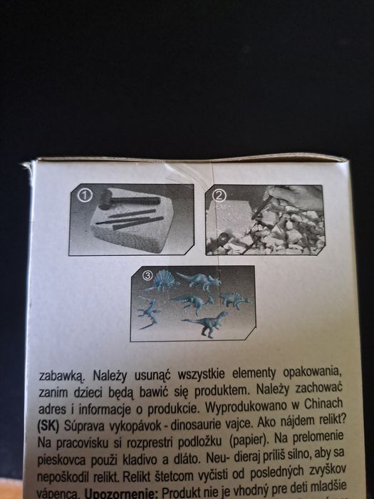 Kit escavação dinossauros