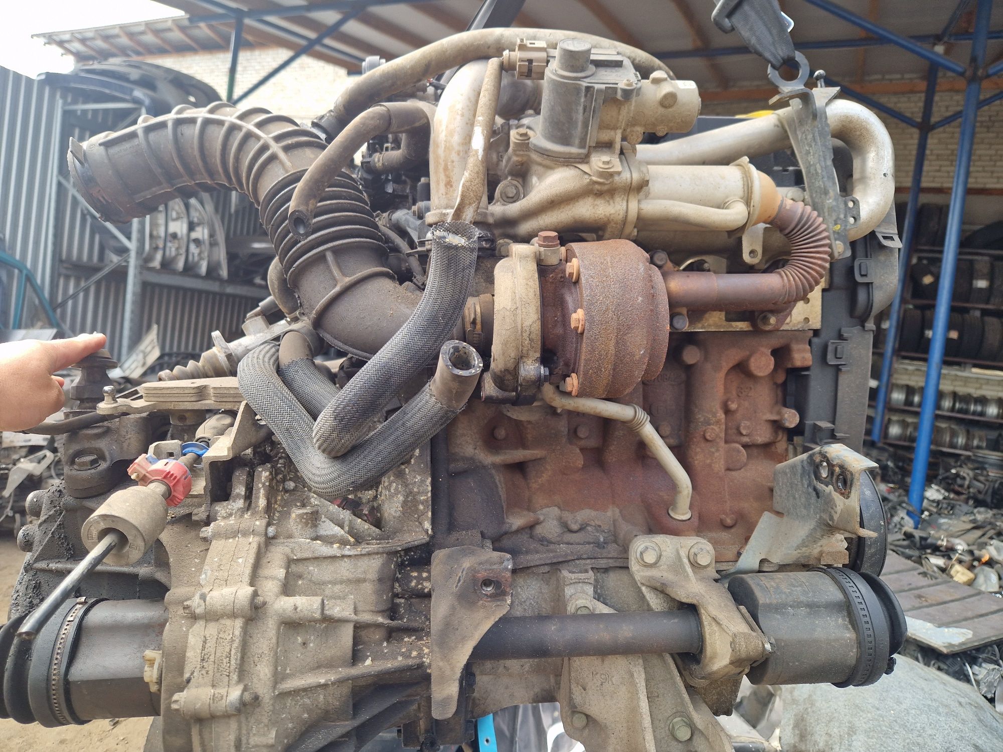 Двигун комплектний Renault Nissan 1.5 dci K9K H282 Continental