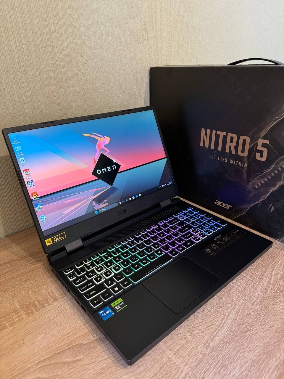 Продам новый игровой ноутбук Асer Nitro-5 (i7-12650H/RTX4050 140W)