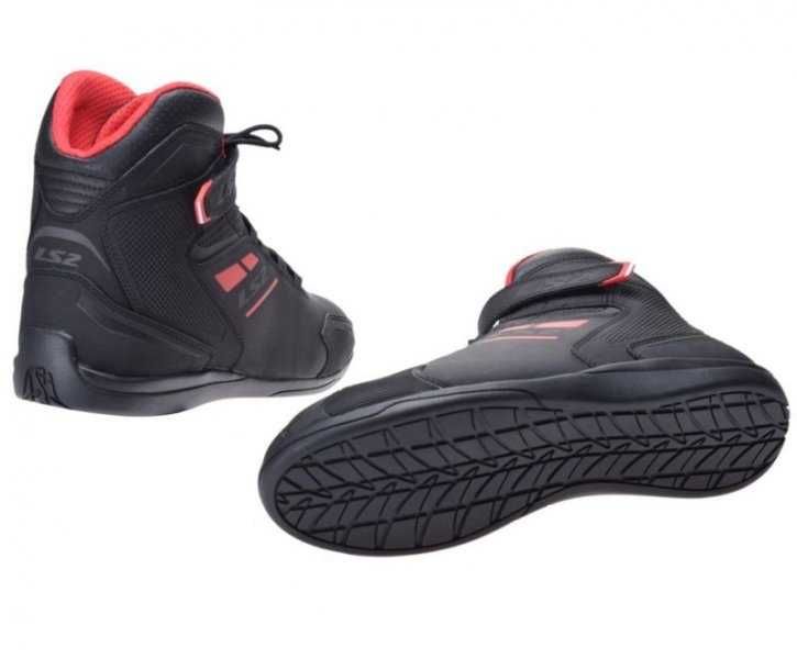 NOWE !!! BUTY Motocyklowe LS2  GARRA MAN Black Red