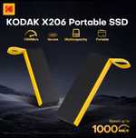 Kodak X206, SSD 1TB 1000 MB/S