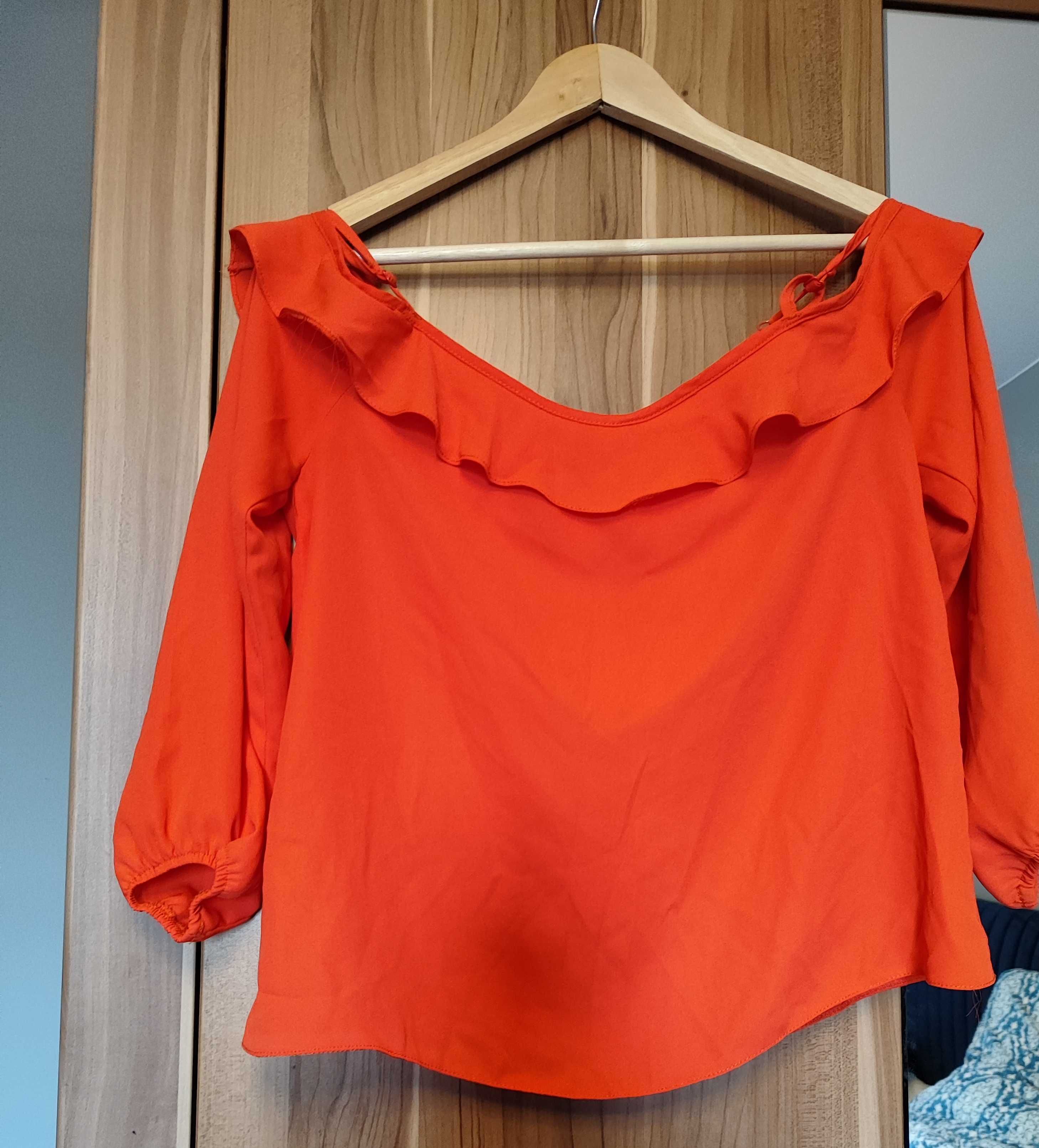 Bluzka hiszpanka . Dorothy Perkins roz S/M