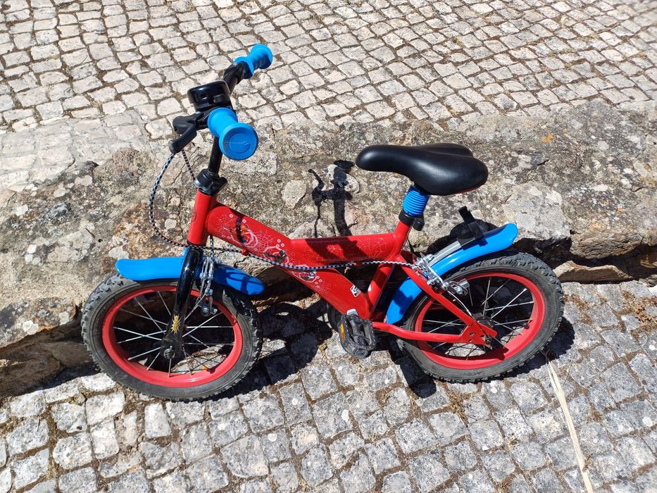Bicicleta criança Spiderman