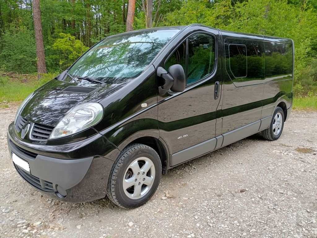 Trafic 2,5 DCI 150KM Dubel Kabina Brygadówka Klima Navi Long Zarejesto