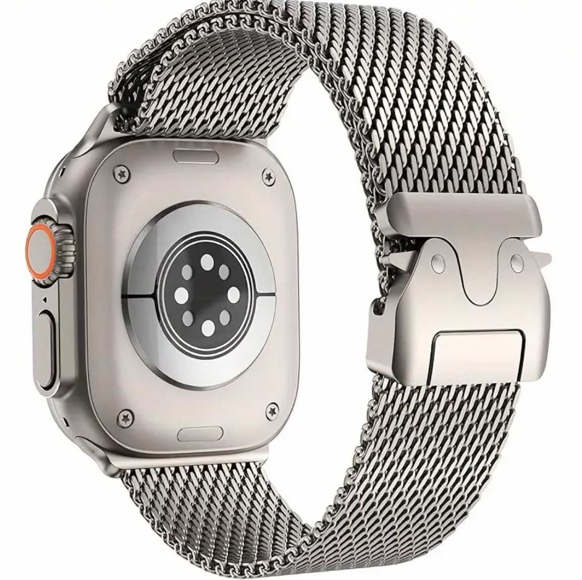 Ремінець Milanese Loop New для Apple Watch міланська петля ремешок