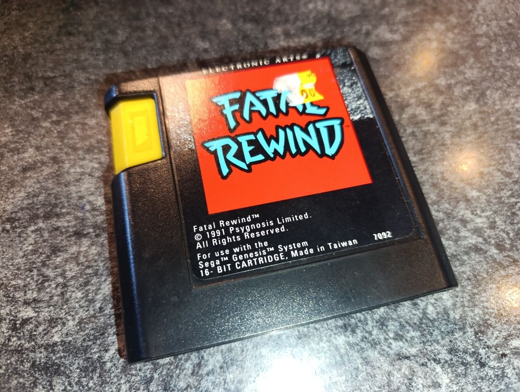 Fatal Rewind Sega Genesis możliwa zamiana sklep kioskzgrami