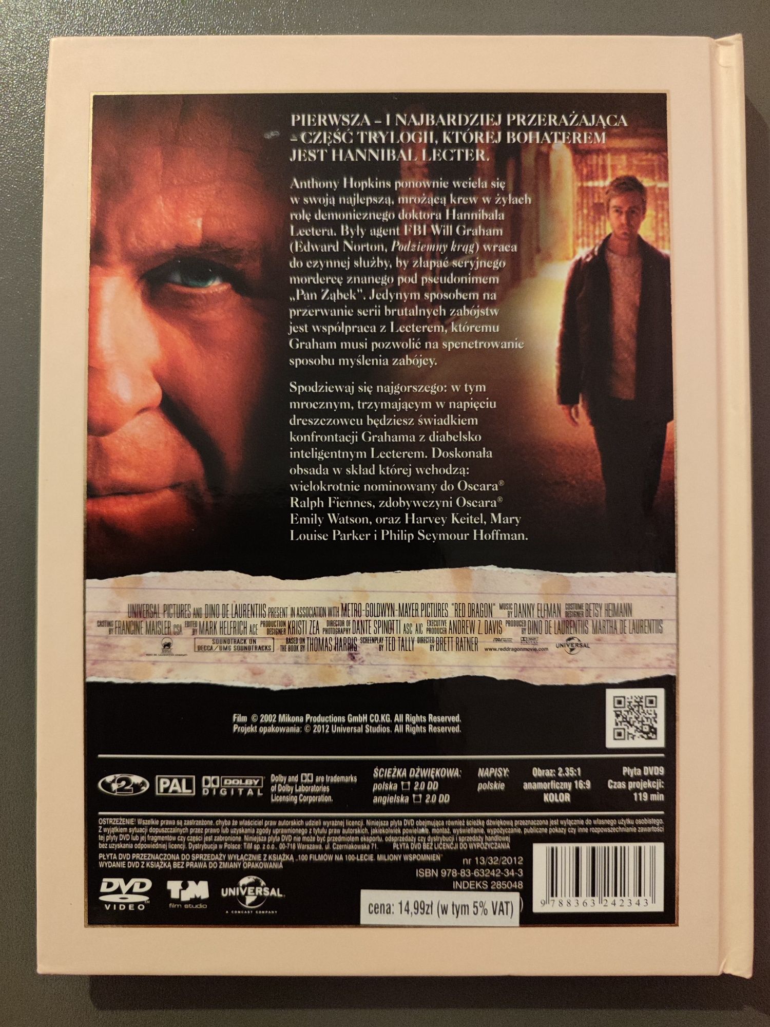 Czerwony smok DVD Lektor PL