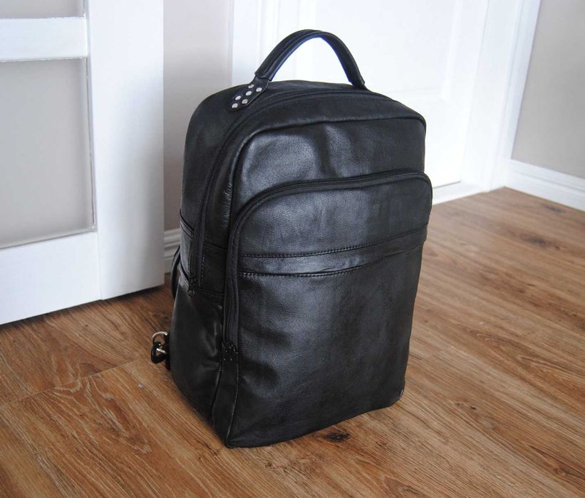 Чоловічий шкіряний рюкзак Max / кожаный мужской рюкзак