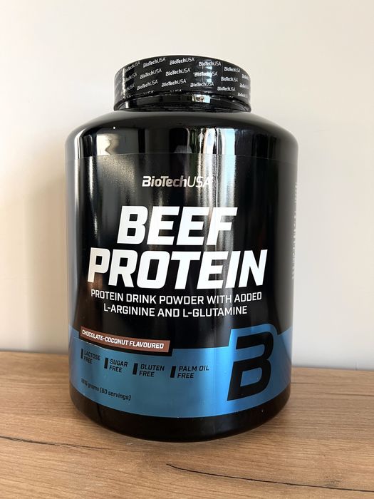 Białko BioTech USA Beef Protein – Czekolada & Kokos