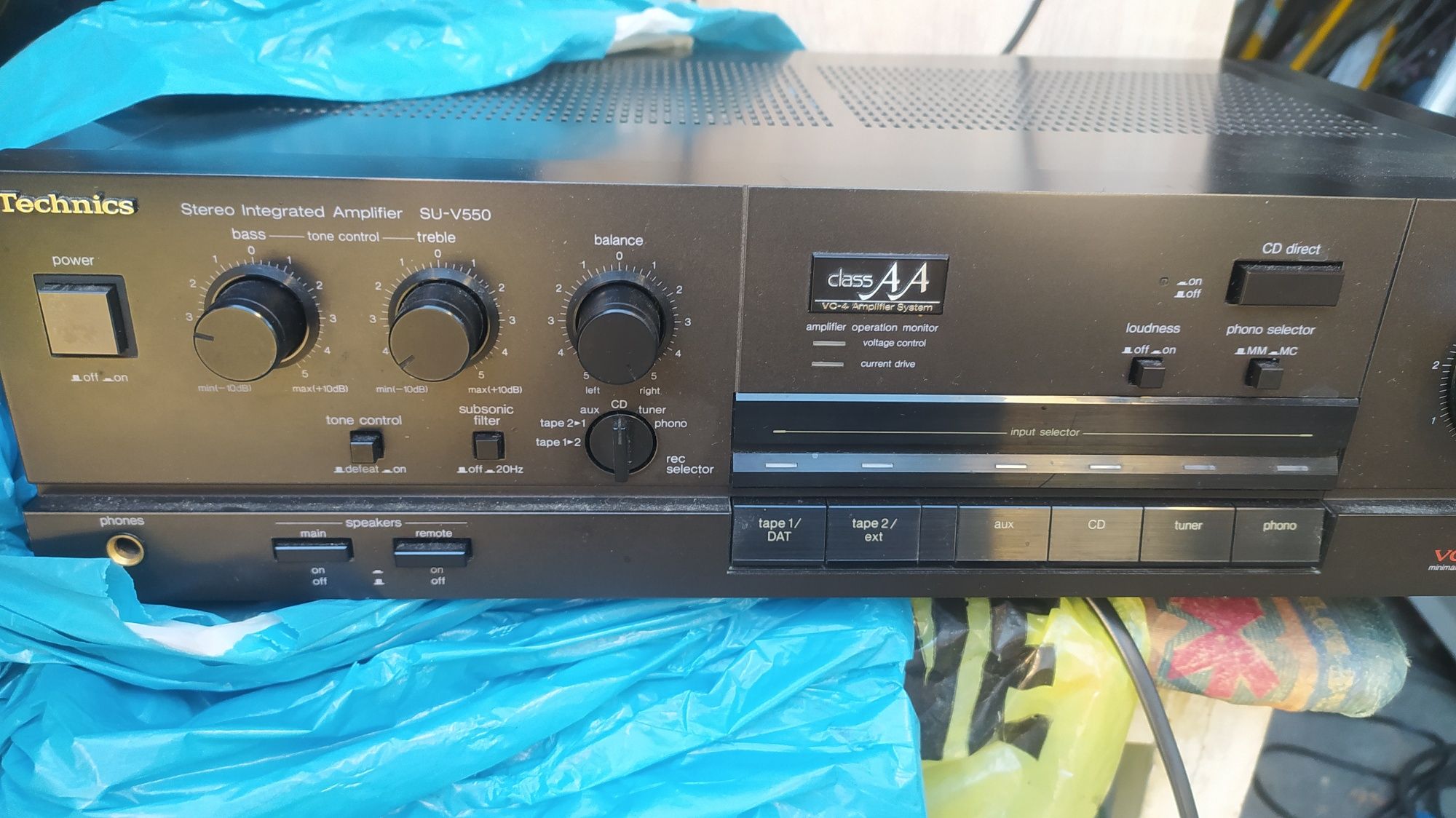 wzmacniacz technics su-v550