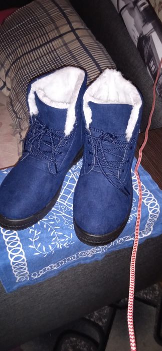 Ботинки зимние теплые