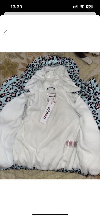 Зимова курточка для дівчинки