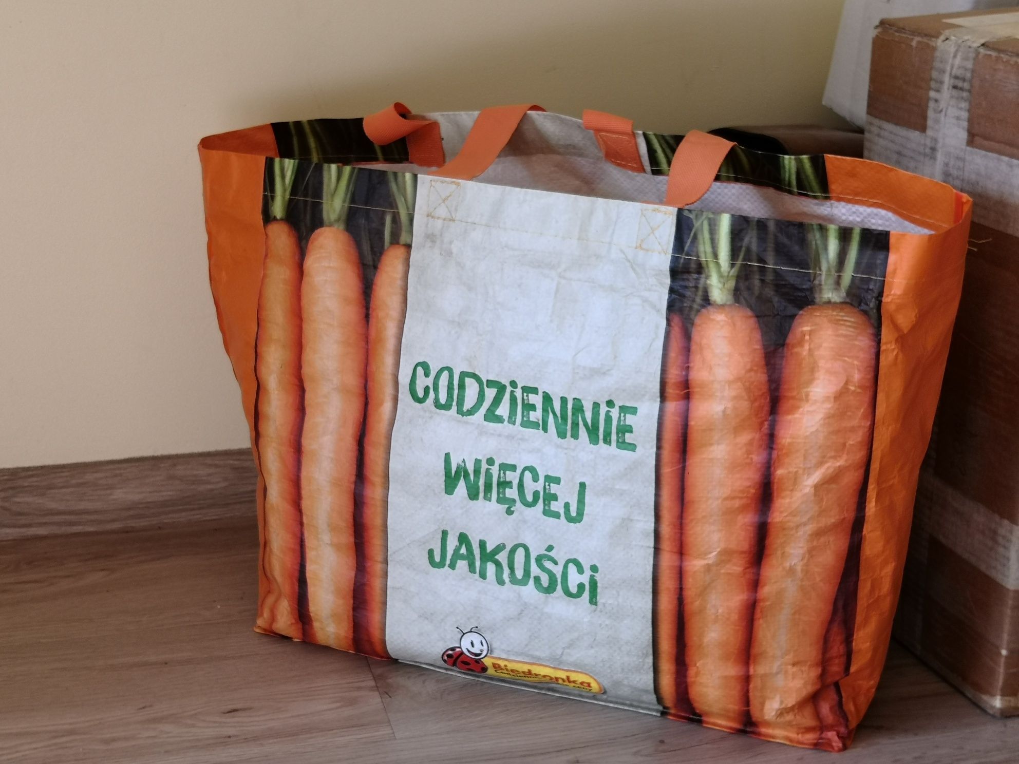 Torba na zakupy z dwoma uszami