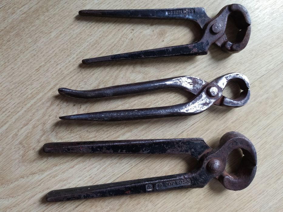 Stare kleszcze obcęgi