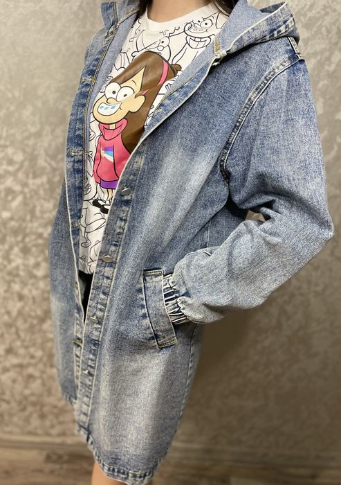 Джинсовий жіночий піджак