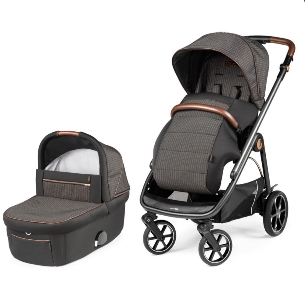 Коляска итальянская 2 в 1 Peg Perego Veloce ( люлька + прогулочная )