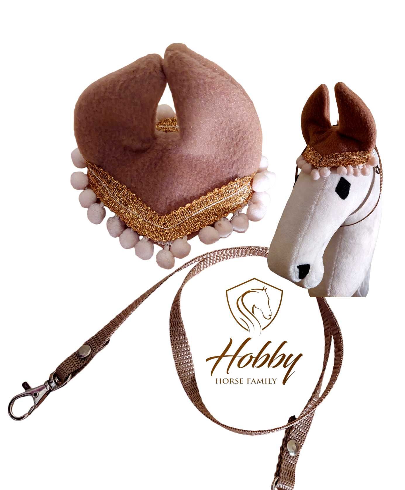 Nauszniki dla hobby horse ,wodze a4 lub a3