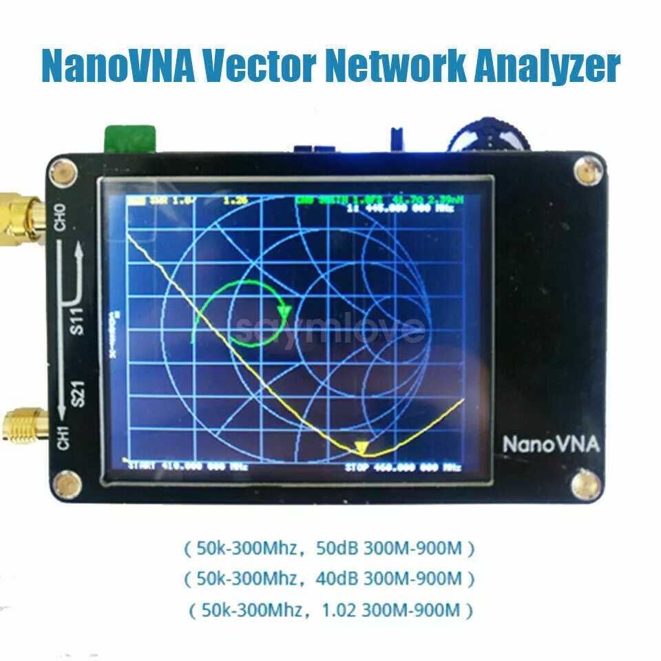 Nano VNA - Analisador de Redes Vetoriais