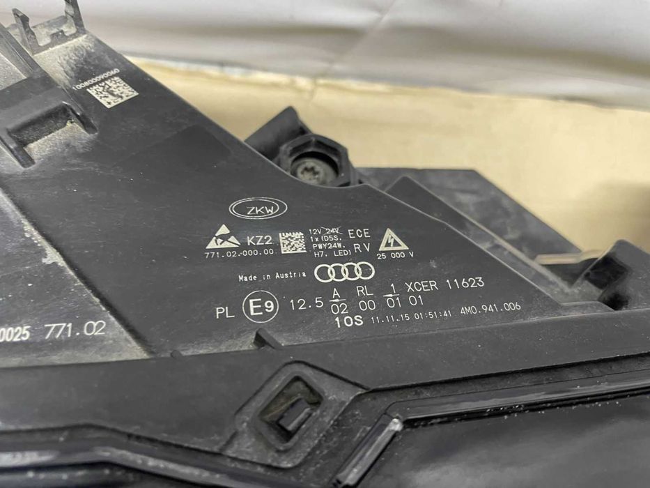 Q7 4M Xenon фари фара фары ксенон В ИДЕАЛЕ!