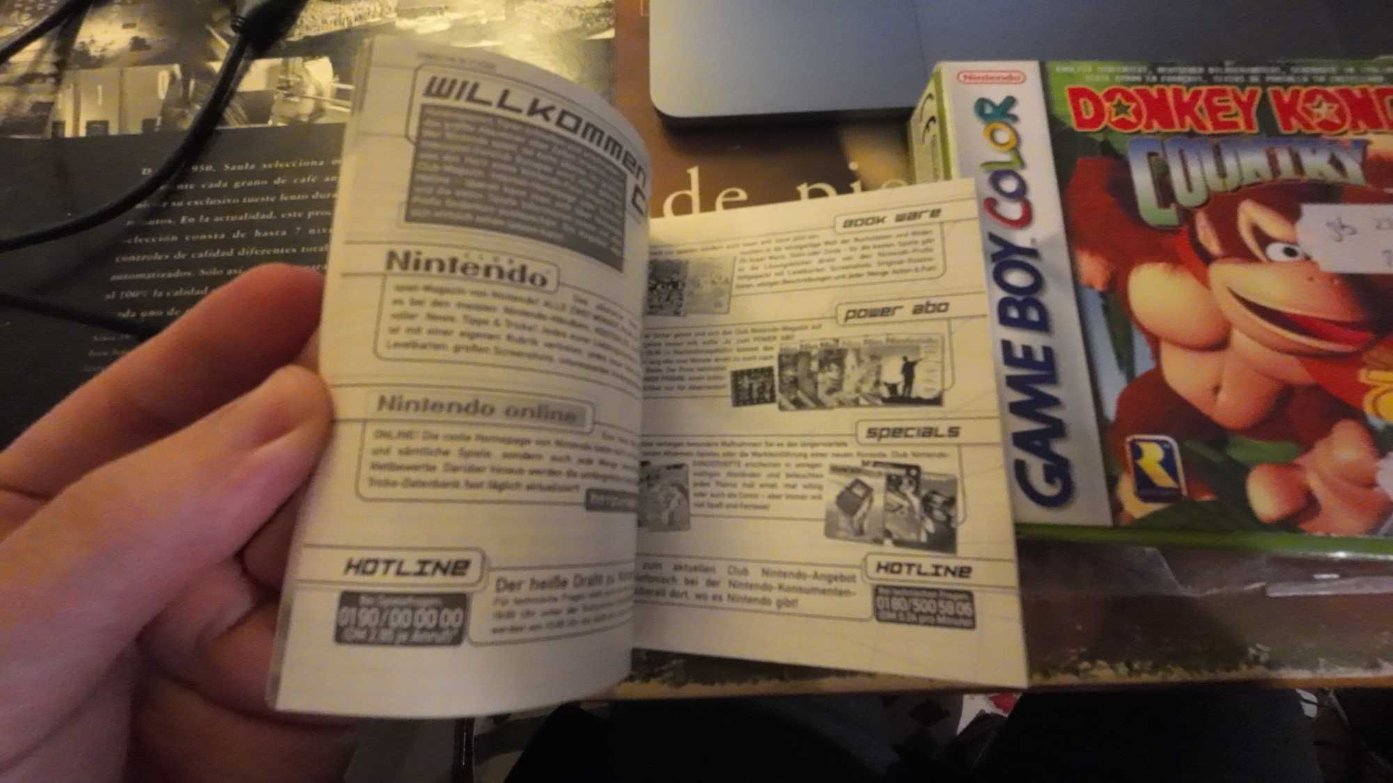 Donkey Kong Country completo caixa e manual Game Boy Color