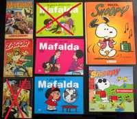 Zagor, Mafalda; Mandrake; Snoopy