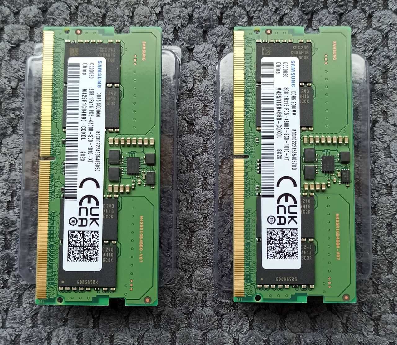 Pamięć SODIM DDR5 16GB (2x8GB)  Samsung 4800MHz