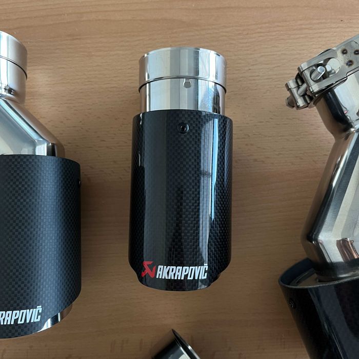 ІДЕАЛЬНИЙ ЗВУК‼️ Насадки на глушник акраповіч, акрапович на машину