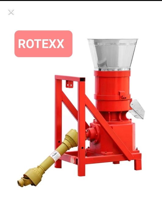 Pelleciarka 30kw,  3 rolki wolnoobrotowa