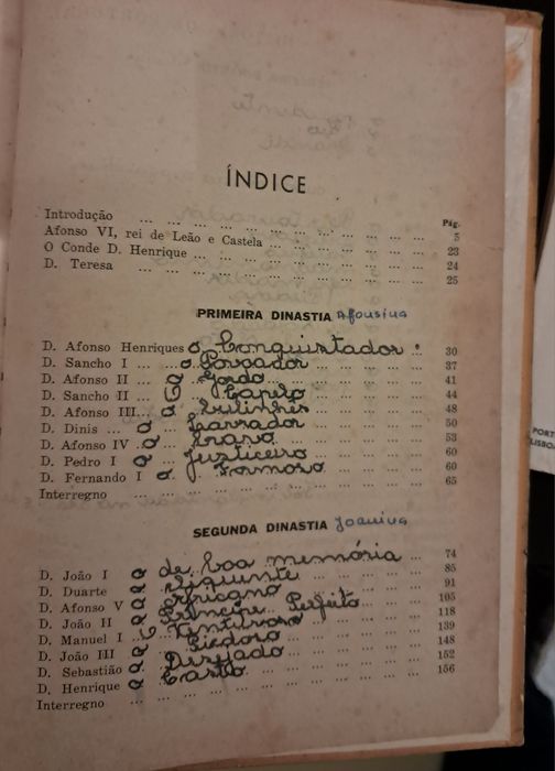 Livro escolar,História de Portugal, Prof. Janeiro Acabado. PORTES GRÁT