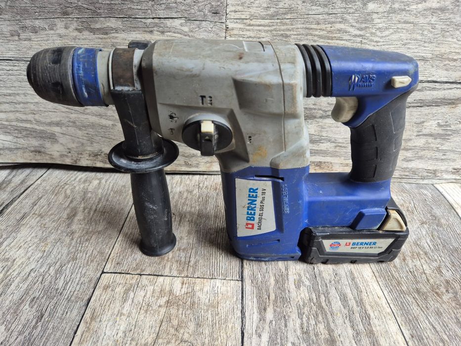 Berner/Milwaukee BACRHD BL MŁOTOWIERTARKA z baterią 5ah