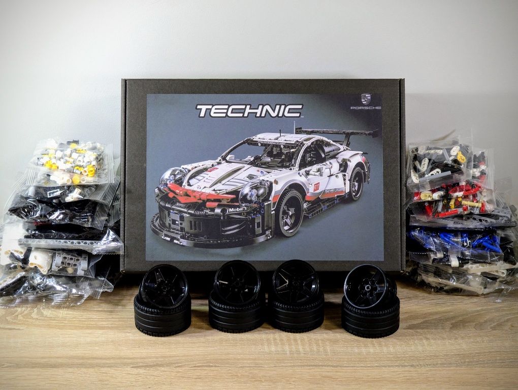 ‼️У КОРОБЦІ‼️Конструктор Porsche 911 RSR Technic / 42096 / Lego 1в1 /