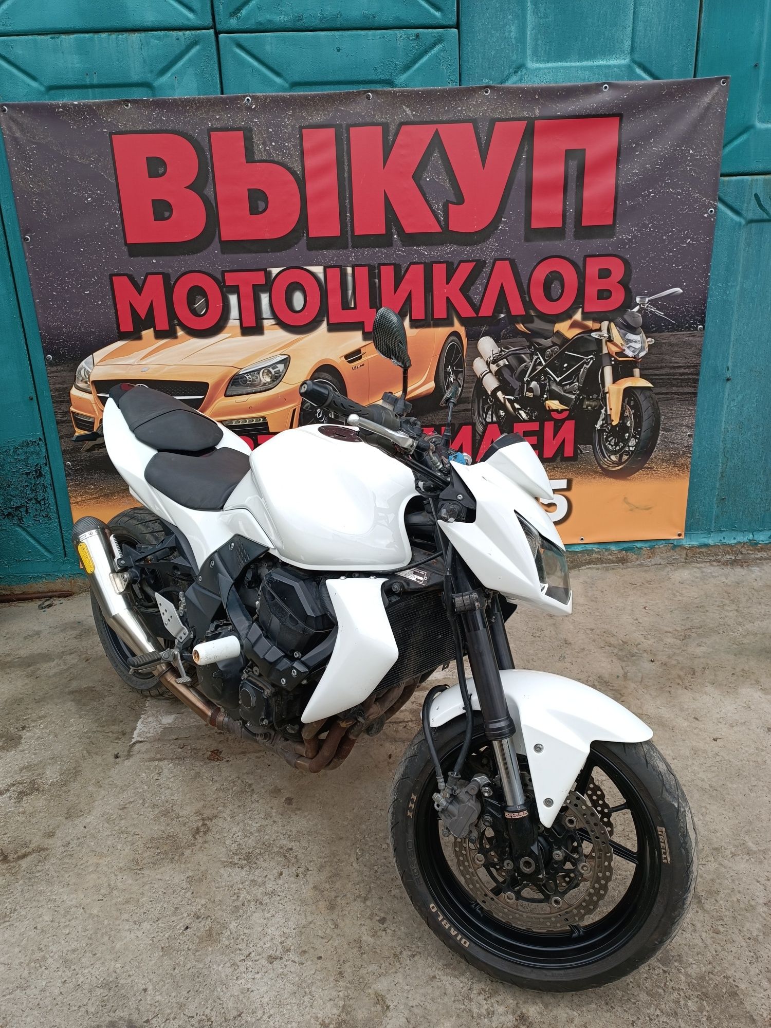 Разборка мотоциклов Kawasaki z750 11год бак перья фара замок мозги