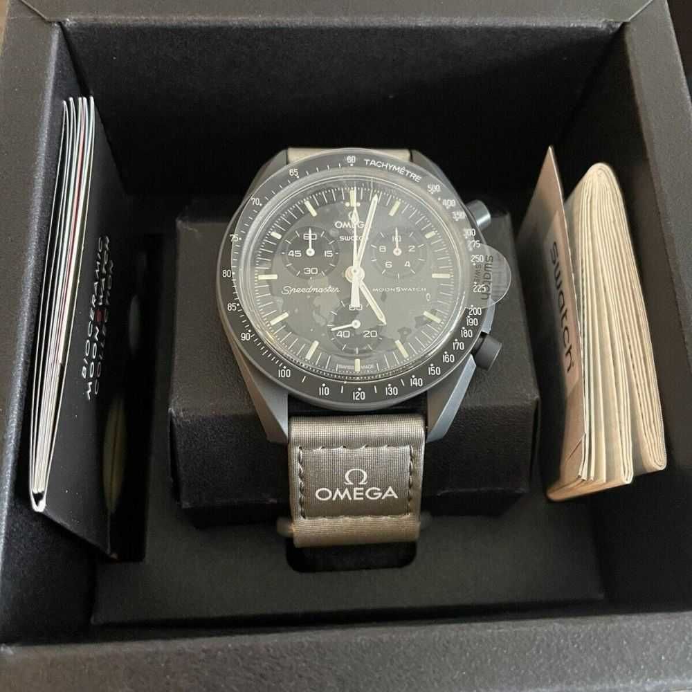 Omega x Swatch Merkury SO33A100 – Nowość MoonSwatch 2025