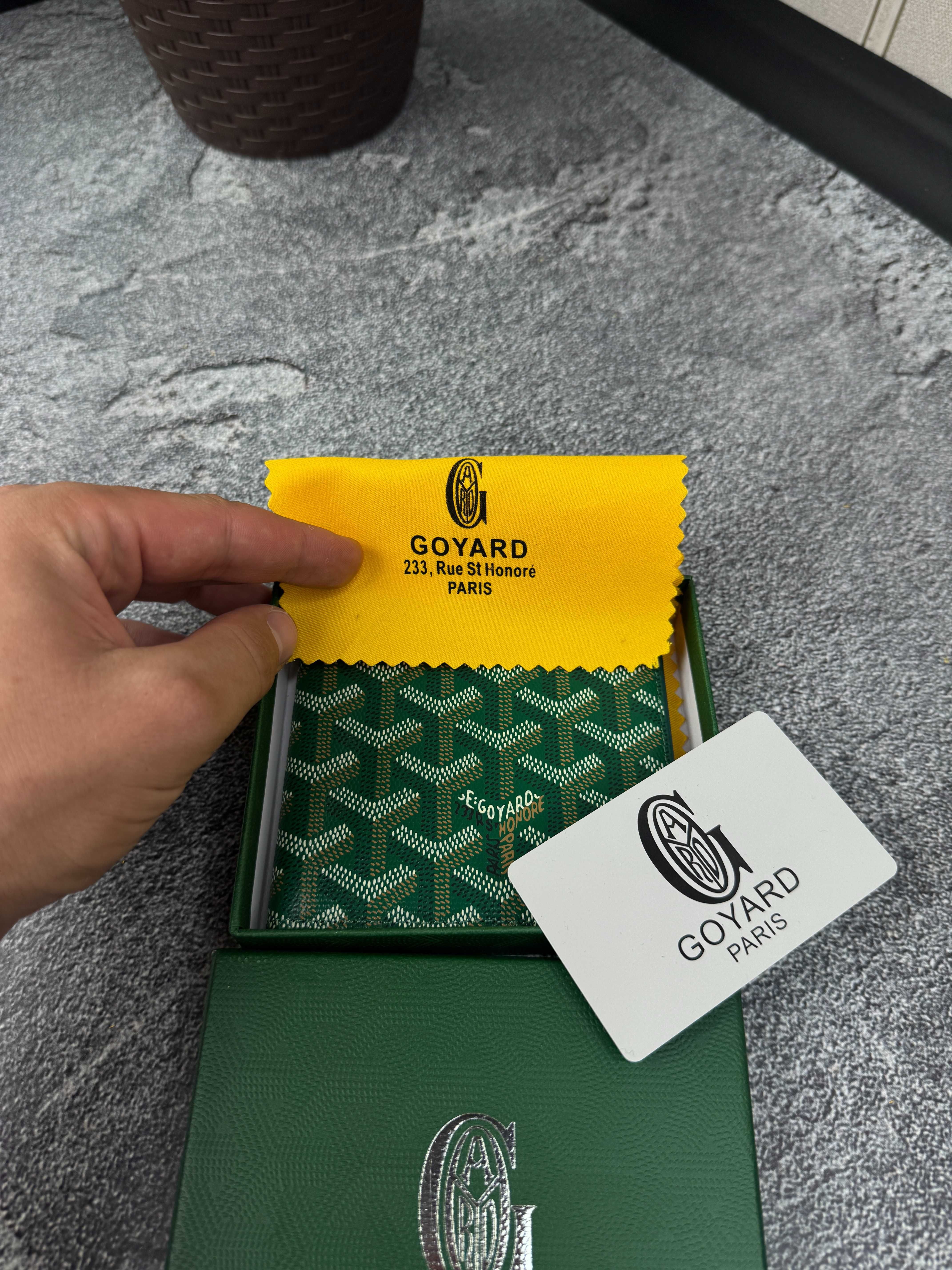 Гаманець Goyard з подарунковим набором