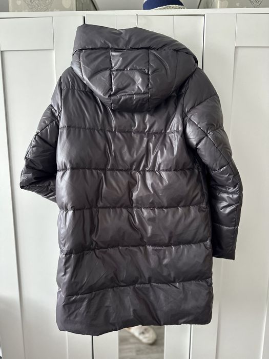 Zimowa włoska prosta kurtka damska