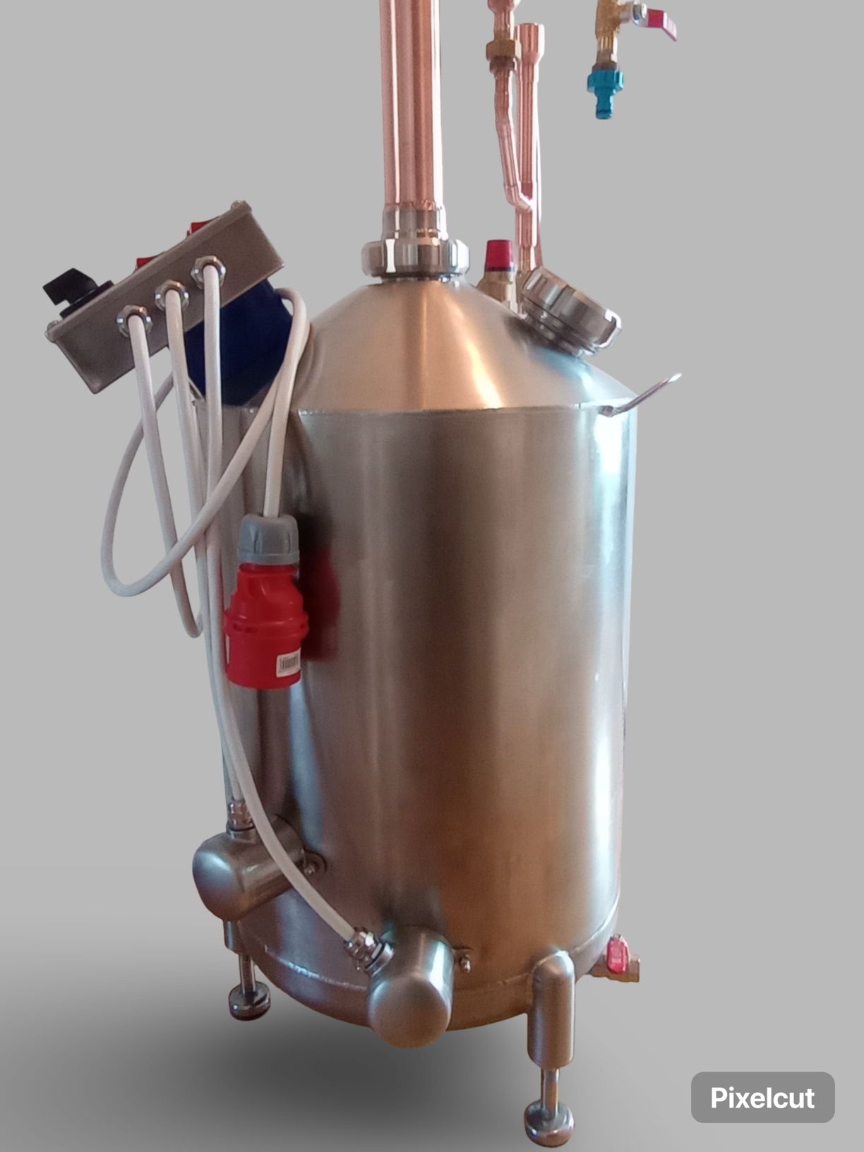 Destylator bimbrownica do domowych alkocholi. Miedziany Pot-Still.