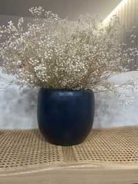 Vaso azul porcelana Artevasi