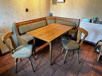 Zestaw kuchenny - ława, stół, krzesła